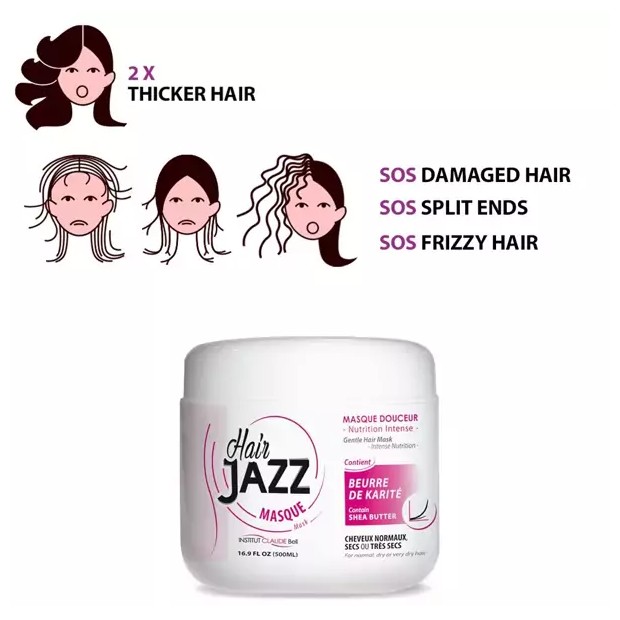 Intense nutrition mask for damaged hair by Hair Jazz