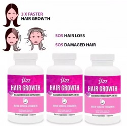 Hair growth vitamins by Hair Jazz - 3 Months Supply