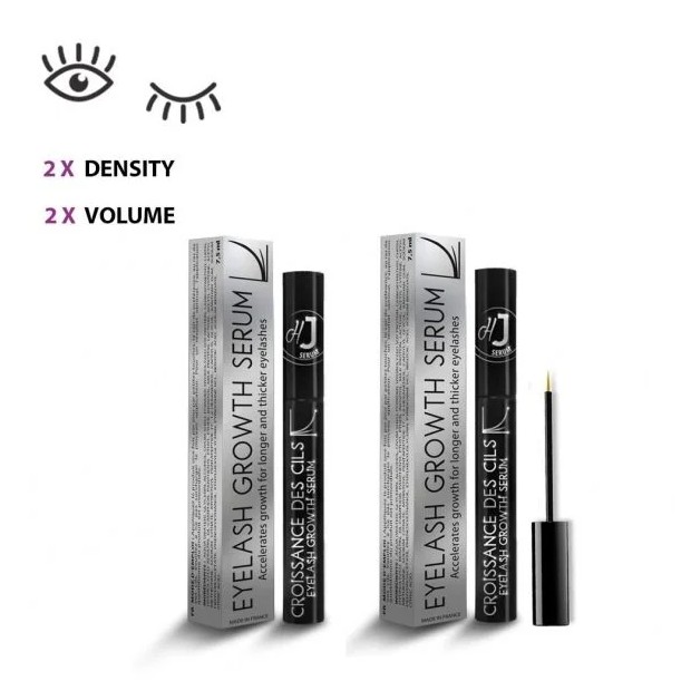 2 x Eyelash growth serum without hormones by Hair Jazz