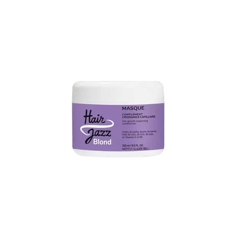 Purple mask for blond hair by Hair Jazz