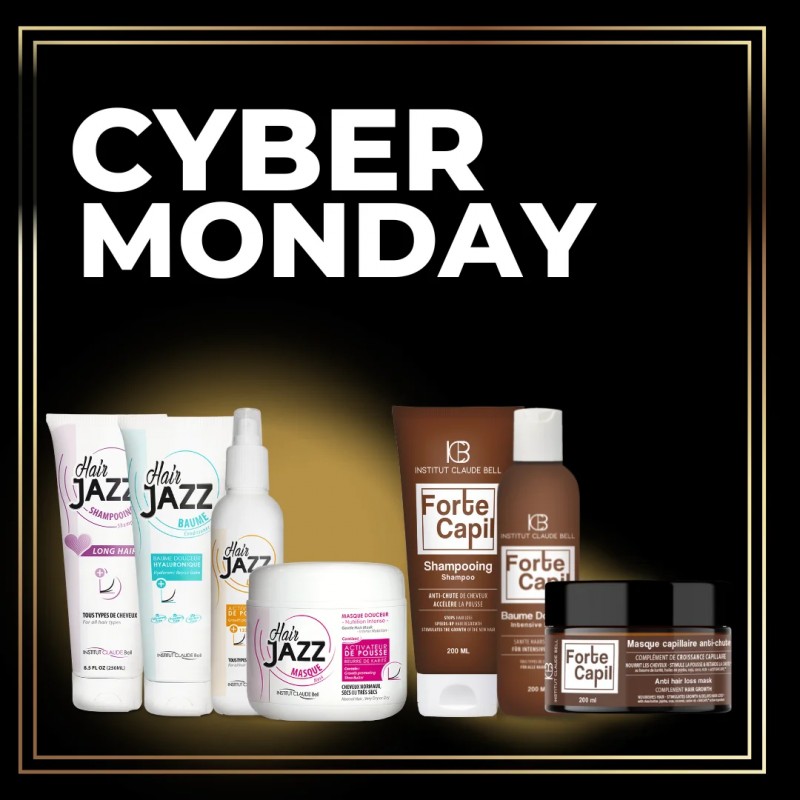 CYBER MONDAY: HAIR JAZZ + FORTE CAPIL - Intensive Hair Regrowth and Repair Double Set